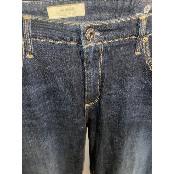 Adriano Goldschmied The Harper Women’s Straight Jeans Si3 32x34 Blue School City - Picture 3 of 12